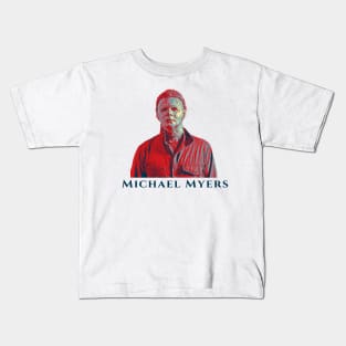 Michel Myers !!! Warning Kids T-Shirt